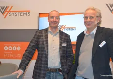 Roeland van Dijk en Peter den Hertog van VH Systems. Het bedrijf herbergt 250 jaar ervaring in intern transport. https://www.groentennieuws.nl/article/9488413/250-jaar-ervaring-in-intern-transport-gebundeld-in-nieuw-bedrijf/ 